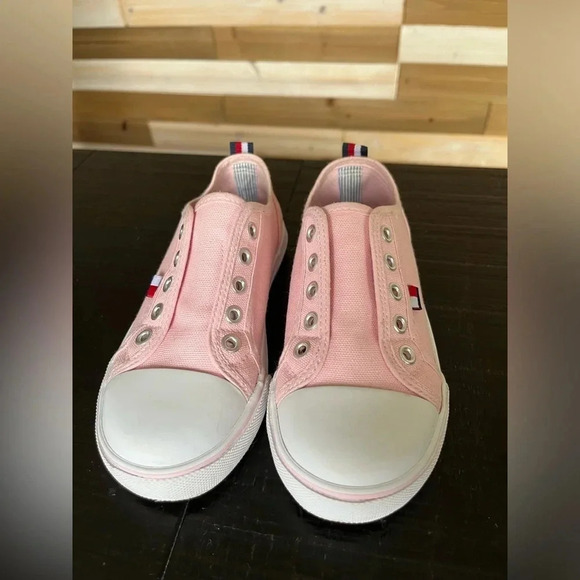TOMMY HILFIGER Girls Slip on Sneakers SZ 12 - Picture 6 of 9